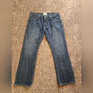 Ariat Men's Dark Blue Straight Jeans